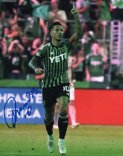 Austin FC Sebastián Driussi Autographed Signed 8x10 MLS Photo COA #001 Austin FC Sebastián Driussi Autographed Signed 8x10 MLS Photo COA #001