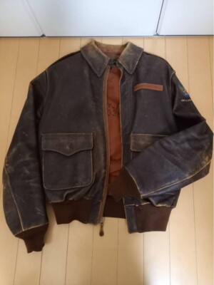 【美品】THE REAL McCOY’S A2 V.HILTS Size 38 The Real McCoys A2 (formerly Real McCoys) V.HILTS model Full Zip