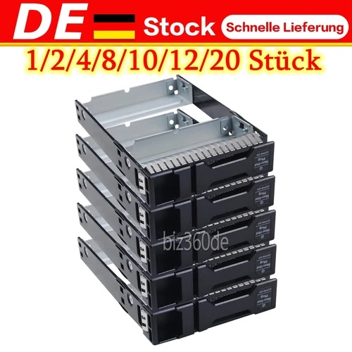 HP 3.5" LFF Non-Hot-Plug SATA HDD Caddy Rahmen ProLiant ML310e Gen8 652998-001