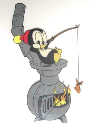 CELDA SERIGRÁFICA ORIGINAL CHILLY WILLY WALTER LANTZ - ENMARCADA CON CHEQUE FIRMADO - CERTIFICADO DE AUTENTICIDAD - Imagen 6 de 6