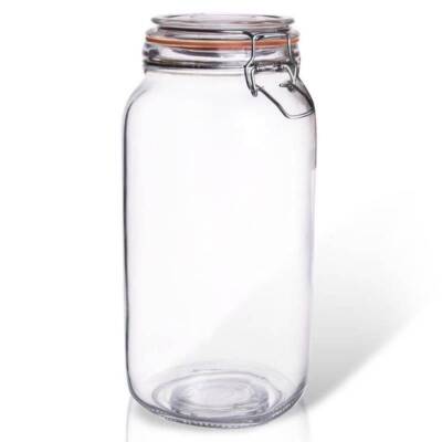 ORION Einmachglas mit Bügelverschluss / patentierter Glasbehälter BELA 2l