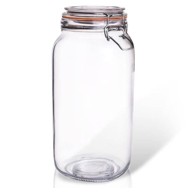 ORION Einmachglas mit Bügelverschluss / patentierter Glasbehälter BELA 2l