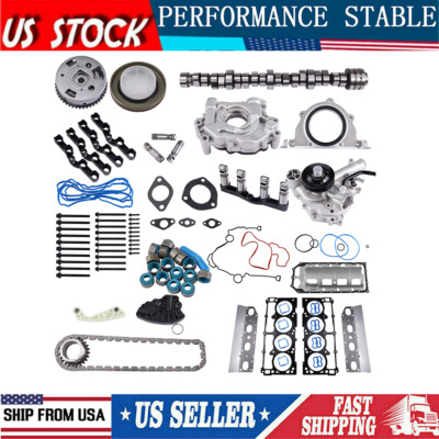 MDS lifter timing chain kit camshaft oil pan for Dodge Ram 1500 2009-2019