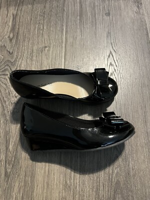 wedge dress shoes black Two Piece Prom Dresses Long Sleeves Lace Black Evening Dress – Anna  PromDress