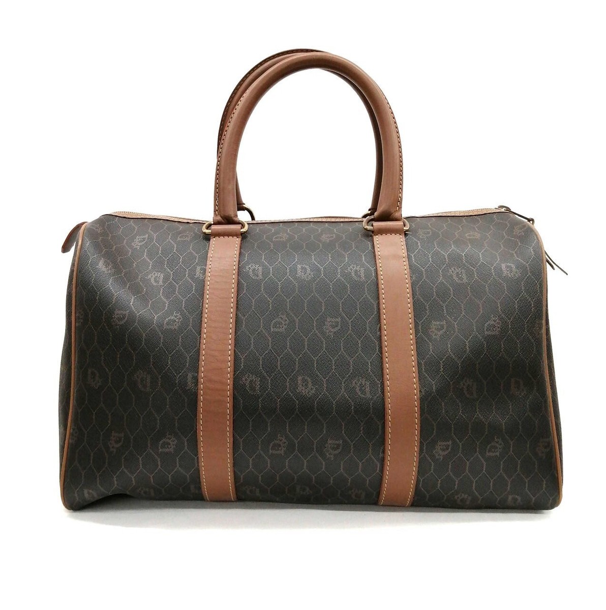 バッグ Christian Dior HONEYCOMB BOSTON HAND BAG Out Of Production Christian Dior Boston Bag Honeycomb Pattern F/S