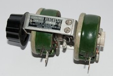 Dual Bercostat Rheostat L50 G2 53 Ohm 1.16A 5CZ/5545 RAF Vintage Aircraft Part