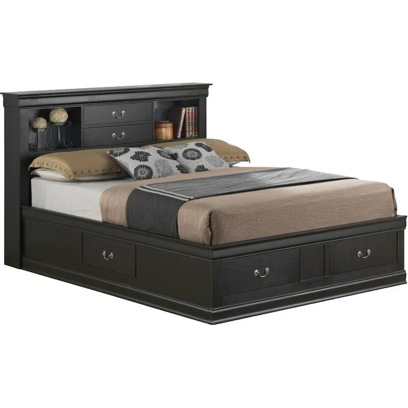 Black Storage Beds