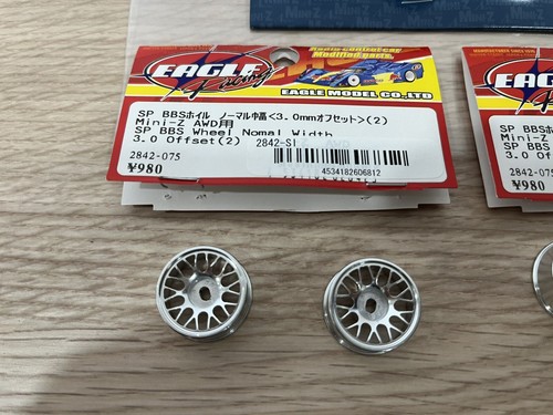 OLD Very Rare Kyosho MINI-Z Reacer AWD Aluminum wheels SP BBS japan F/S - Picture 2 of 9