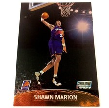 Shawn Marion 1999-00 Topps Stadium Club Chrome Rookie Card #140 NBA Suns Heat . rookie card picture