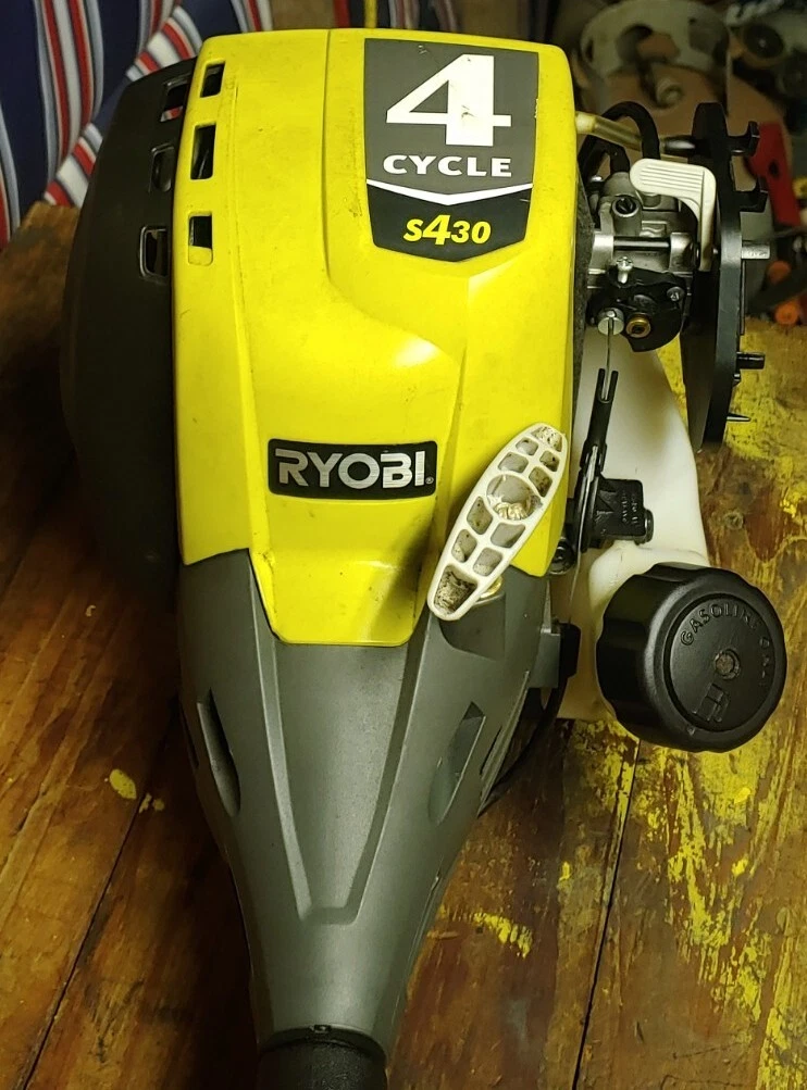 Ryobi s430 Gas 30cc 4 Cycle Straight Shaft String Weed Trimmer