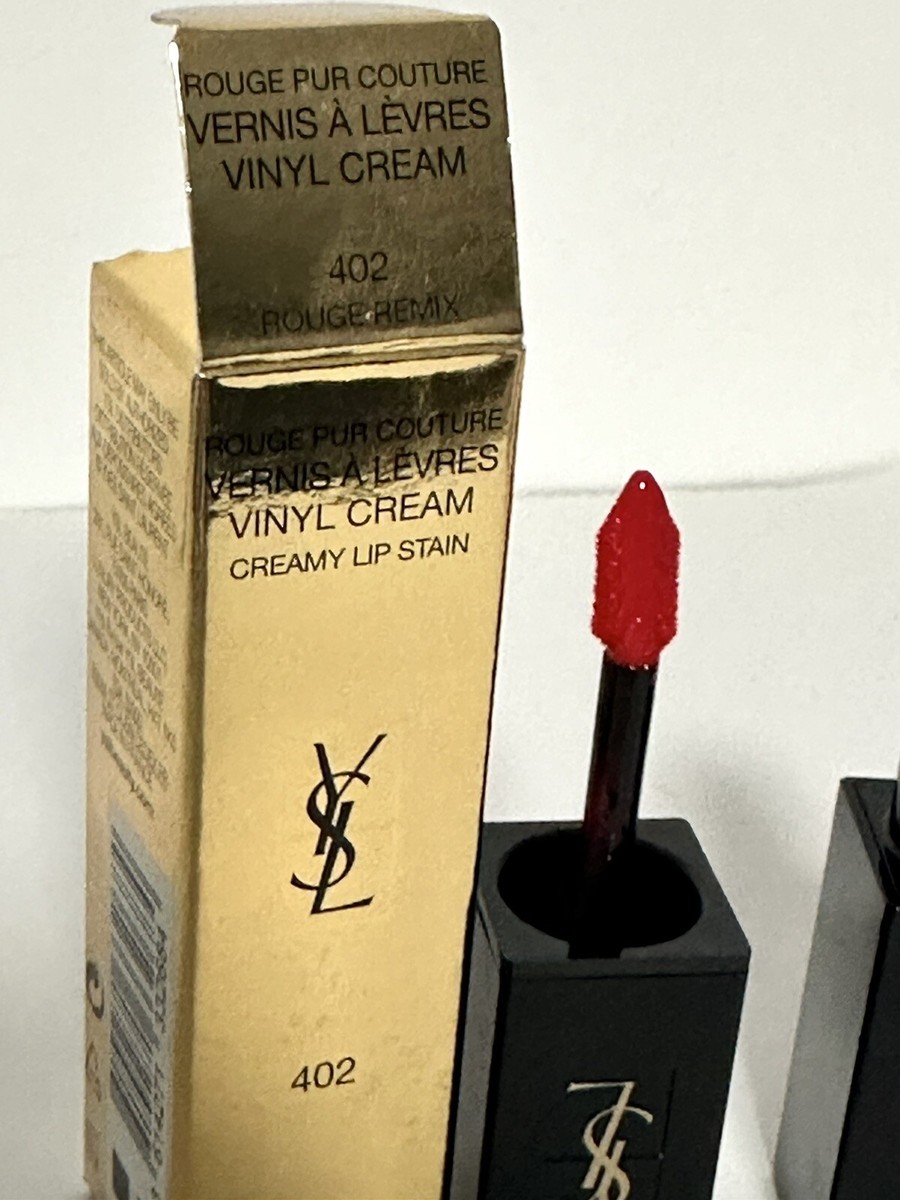 Lipstick Ysl Vinyl Cream 401 YSL Red Liquid Lipstick Vinyl Cream