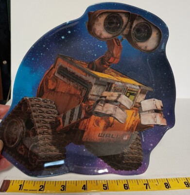 Disney Store Exclusive Wall-E Melamine Kids Plate Approximately 8'' Wide!