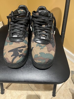 Size 10.5 - Nike Air Force 1 Low Max Air VT QS Camo 2012 | eBay