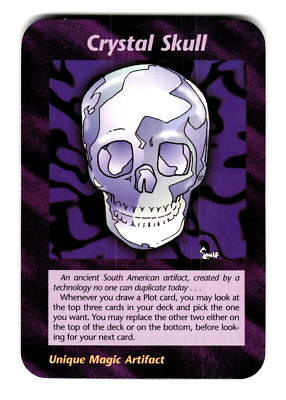 その他 Crystal Skull PSA8 INWO Crystal Skull Card Unlimited INWO Illuminati New World Order Game