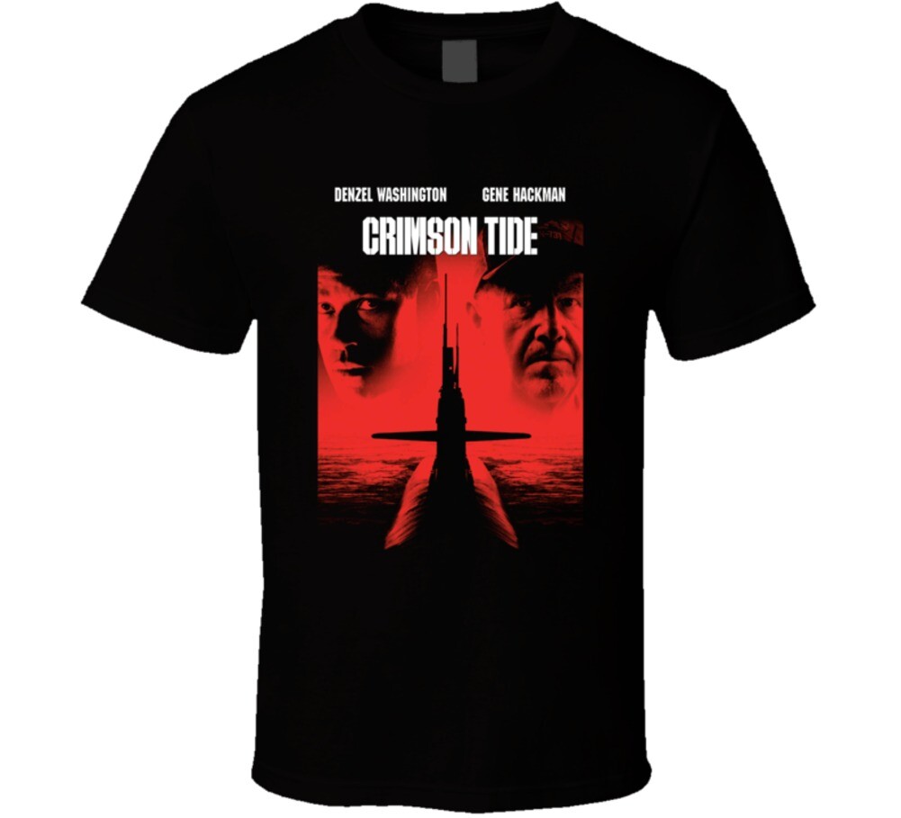 ミュージシャン Vintage Crimson Tide Movie T-Shirt L Crimson Tide Washington Hackman Retro 90's Action Movie T Shirt | eBay