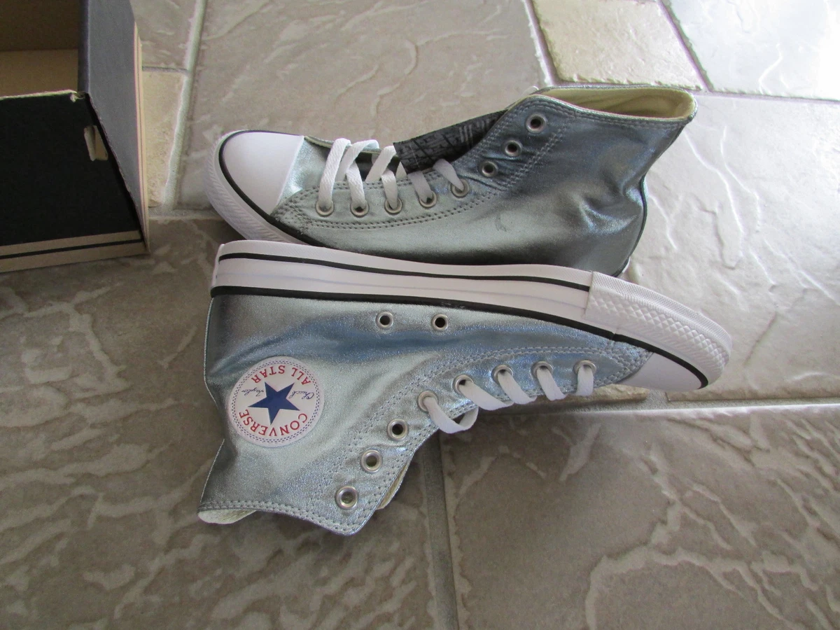 Converse grise metallisee cheap