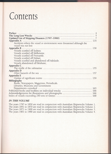 Australian Shipwrecks Update 1622 - 1990 ; SIGNED / LTD ED - by Jack Loney - HC - Picture 5 of 5