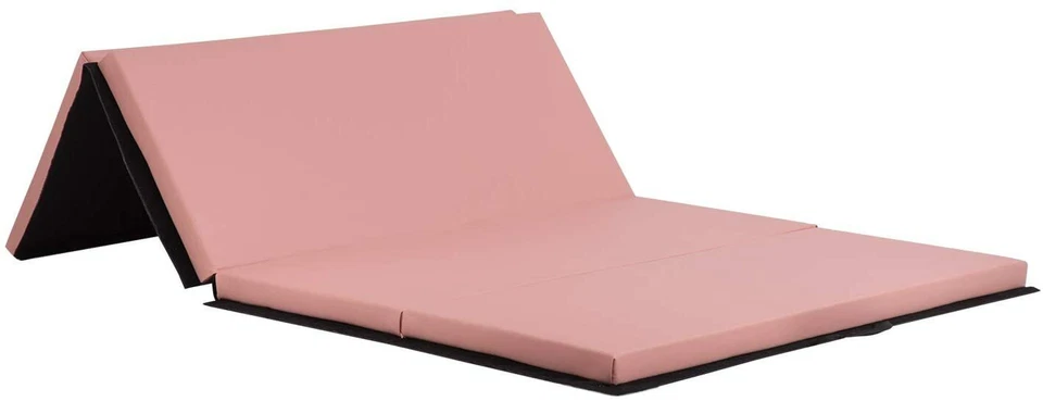 Estera de Gimnasia Estera de Gimnasio Plegable Ligera Estera de Caída 2 Pulgadas de Grueso Fitness Foto 2 de 4