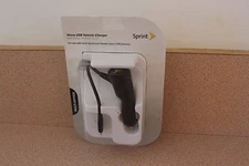Sprint Micro USB vehicle charger NEW & SEALED 