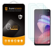  3-Pack Supershieldz Tempered Glass Screen Protector for TCL 10 SE
