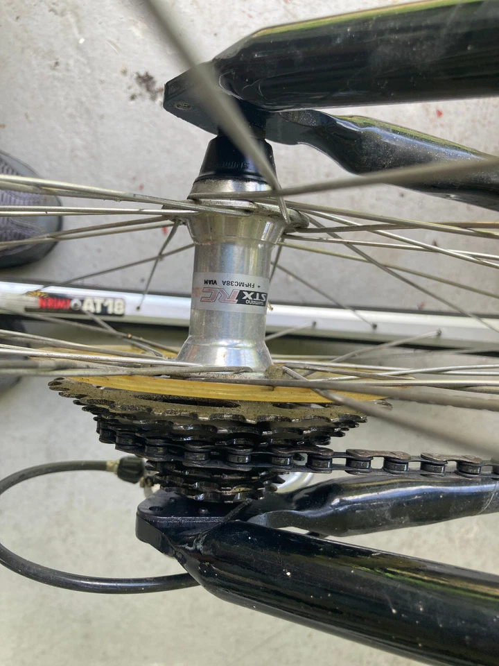 Bicicleta híbrida de ciudad Cannondale H500 CAD2 21” Shimano STX ¡Hecha en Estados Unidos! Foto 2 de 4