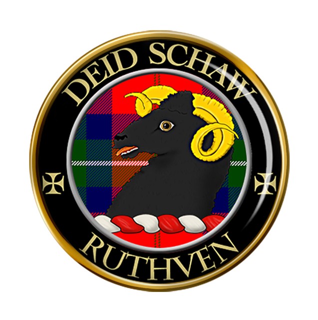 Ruthven Scottish Clan Pin Badge eBay