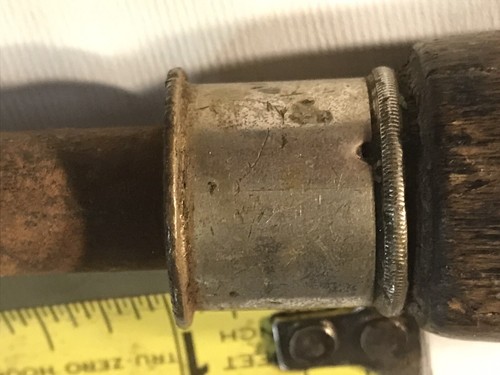 Affilacoltelli vintage tedesco Hoffman acciaio asta levigatrice 14" - Foto 7 di 9