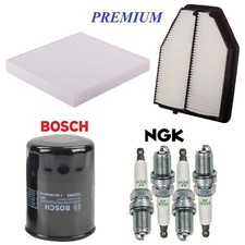 Tune Up Kit Air Cabin Oil Filters Spark Plugs For ACURA ILX L4 2.4L 2016-2022