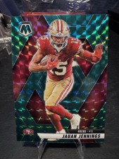 2025 Panini Mosaic - Jauan Jennings #142 Green Mosaic Prizm