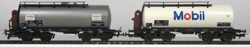 Piko 58021 Set Kesselwagen “Veedol" (54352) + "Mobil” (54353) Privat DB Ep. 3 H0 | Zustand: Gebraucht