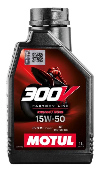 1L Motul 300V Factory Line Road Racing 15W-50 MotoröL-image