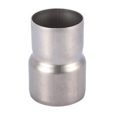 51-60mm 2.0"-2.4" Motocicletta Scarico Tubo Connettore Titanio Tono