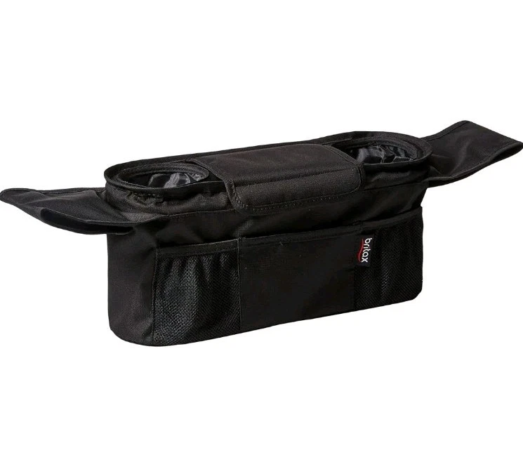 Organizador de cochecito Britax con portavasos aislantes | Compartimento central grande Foto 2 de 4