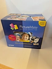Epson PictureMate Express Digital Personal Photo Lab Inkjet Printer W/ Paper ✅