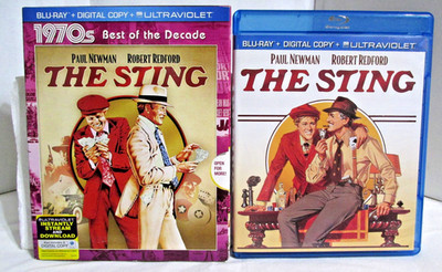 The Sting - Paul Newman Robert Redford - 1970s Best of a Decade - 2001 Blu Ray