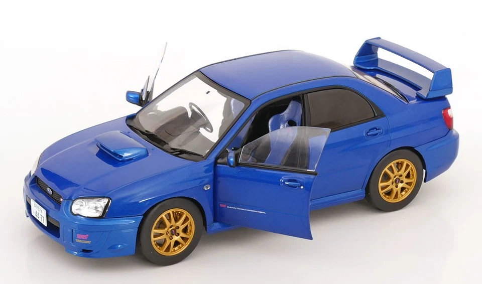 1:18 Solido Subaru Impreza WRX STI 2003 bluemetallic - Bild 4 von 4
