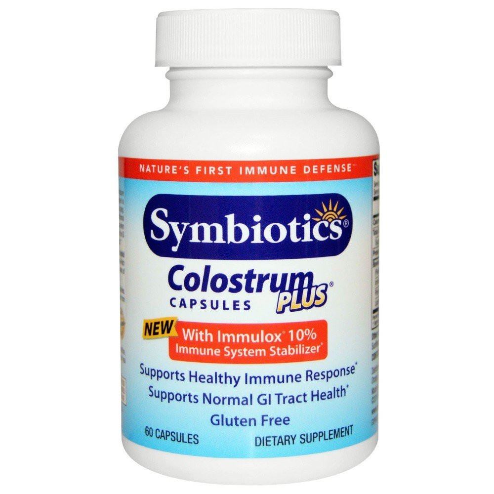Symbiotics Colostrum Plus 60 растительных капсул