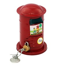 Blechspardose Moneybank Briefkasten