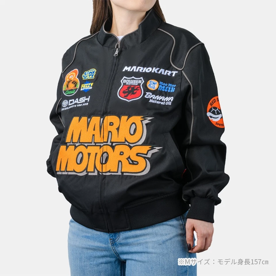 [Japan Limited] Nintendo TOKYO Mario Kart Racing Jacket World Embroidery M-XL 🏎 - image 3 of 4