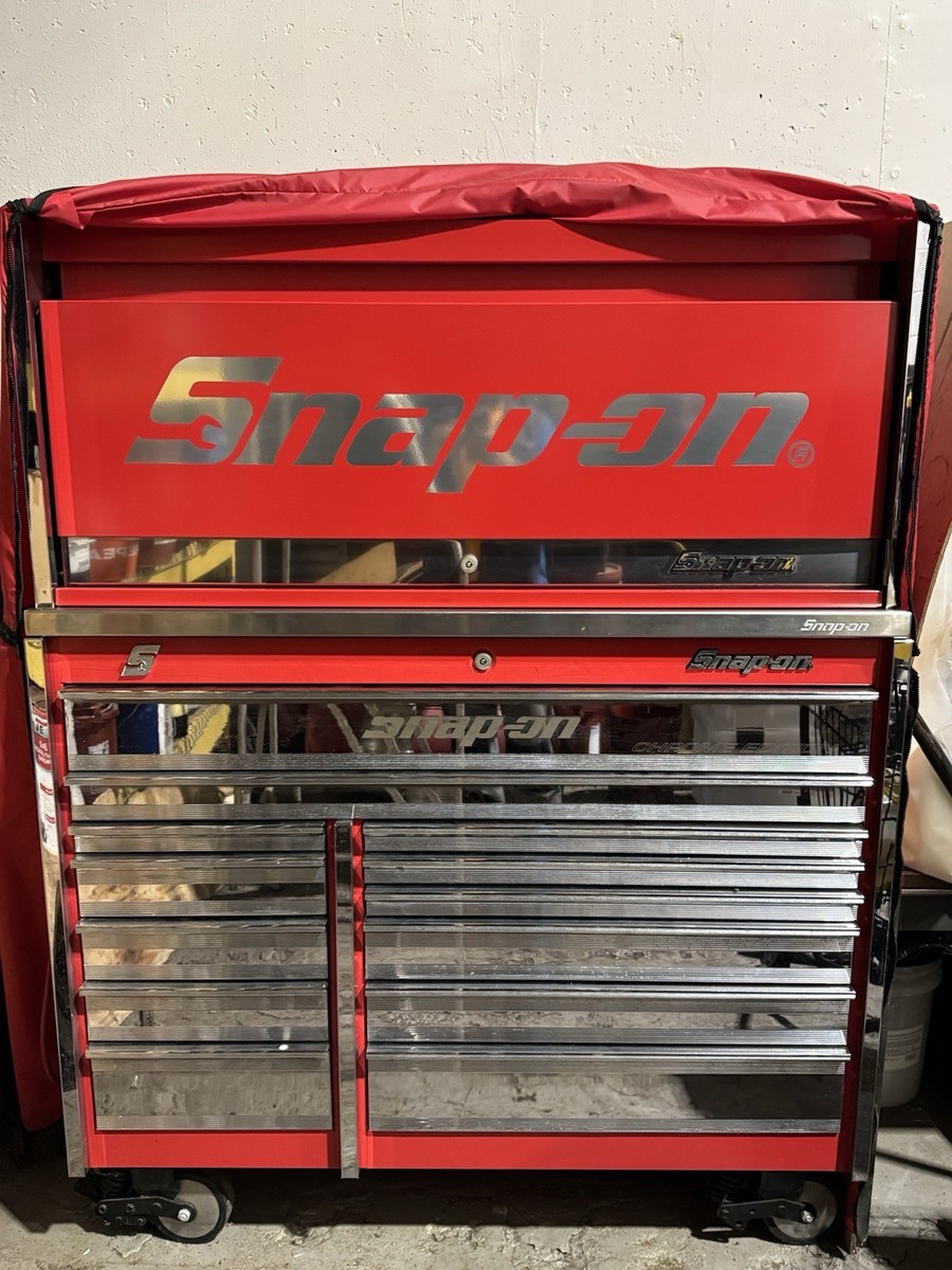 Snap On KRL1022 Tool box and Hutch 54” 13 Drawer Chrome Edition | eBay