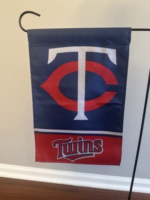 MLB Minnesota Twins Garden Flag Double Sided Twins Premium Yard Flag