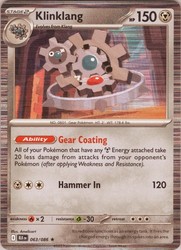 Klinklang 063/086 Holo Rare Obsidian Flames