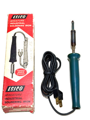 ESICO TOOLS MINIATURE INDUSTRIAL SOLDERING IRON, 60-Watt, No. 9460, USA
