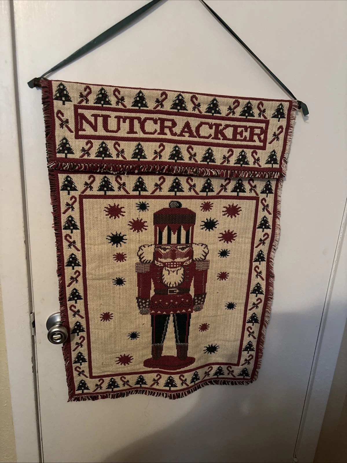 Vintage Nutcracker Tapestry 31 X 22