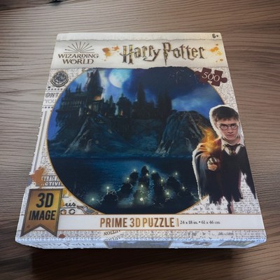 New Harry Potter Wizarding World Hogwarts 500 Pieces Prime 3D Image Puzzle 