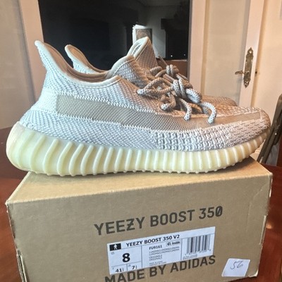 adidas yeezy boost 350 v2 lundmark non-reflective fu9161 mens gray low top