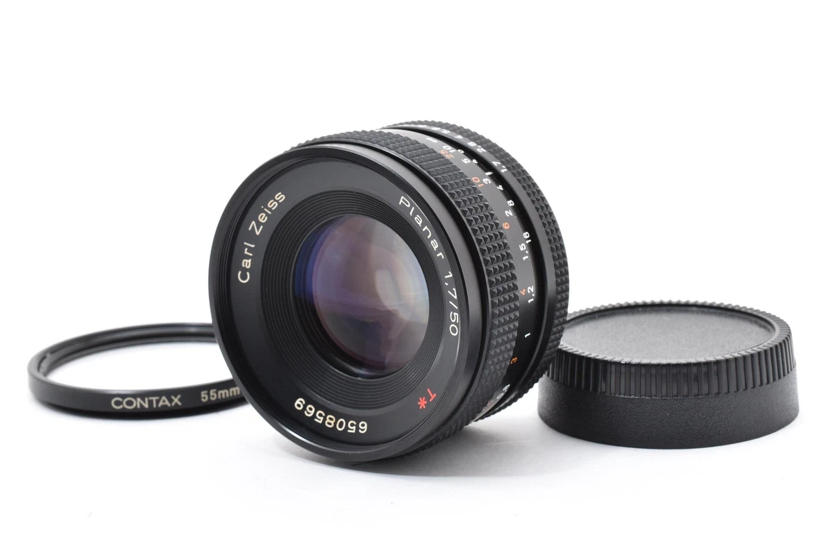 ZEISS Planar T* Camera Lenses 50mm Focal f/1.7 Maximum Aperture