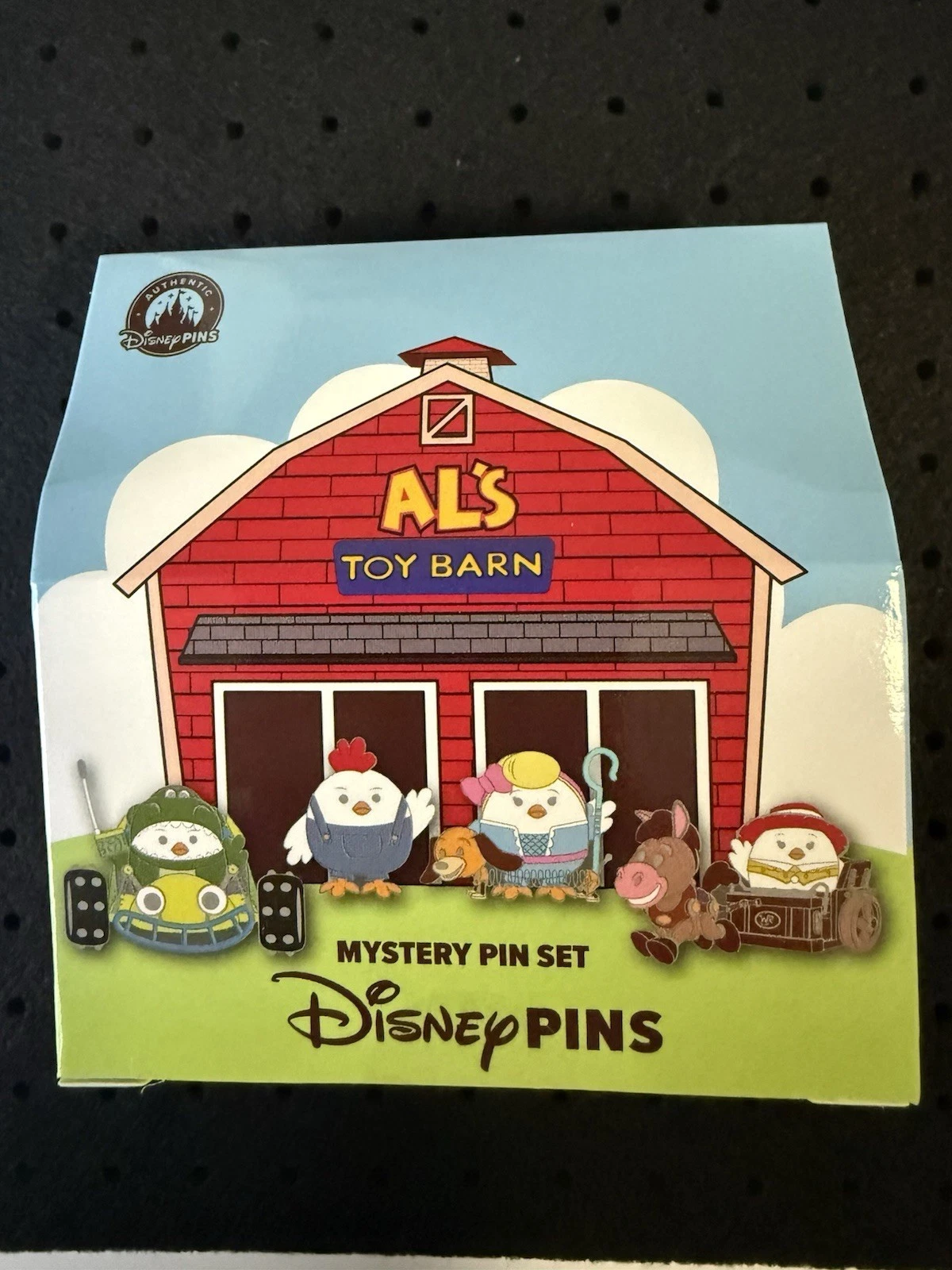 2026 Shanghai Disney Al's Toy Barn Mystery Pin Blind Pack Toy Story 3 Piece