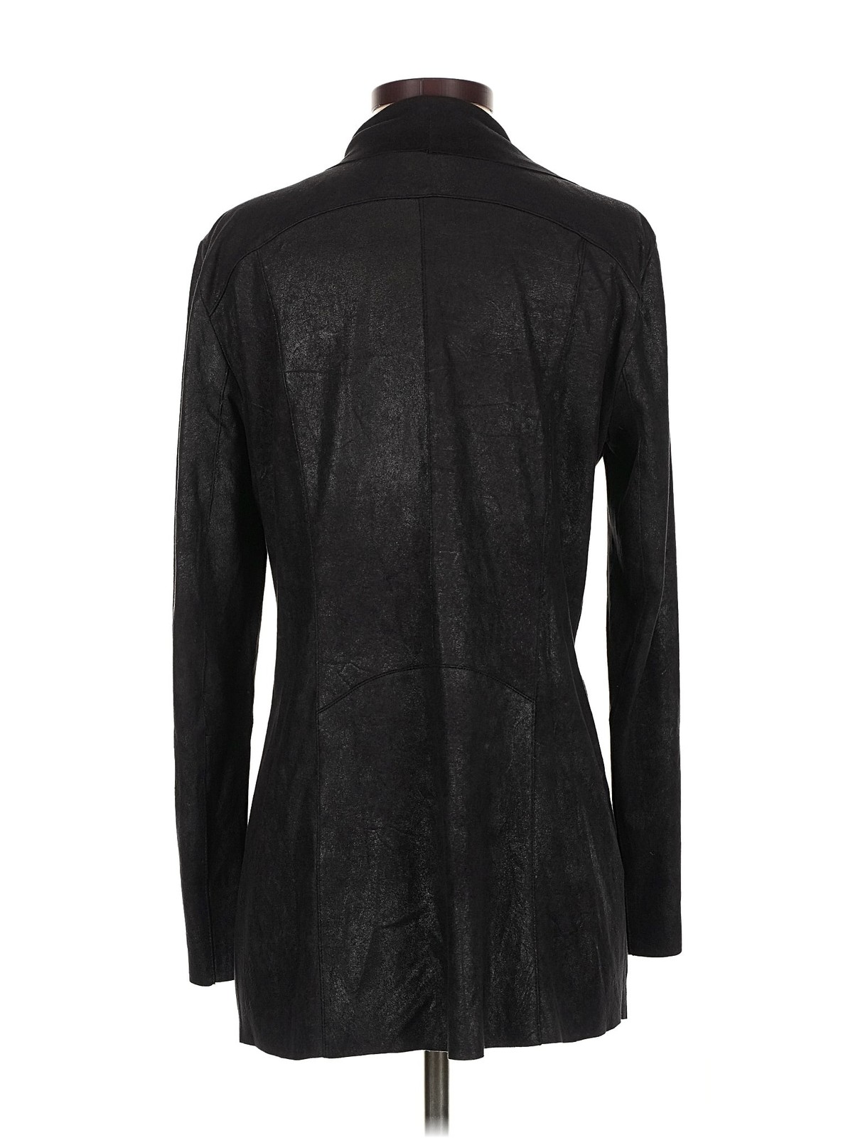 Mango Women Black Coat S thumbnail 2