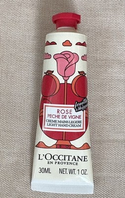 L'Occitane En Provence Rose Peche de Vigne Hand & Nail Cream 1.0 oz Sealed